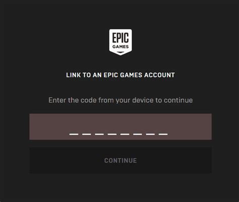 epic games activate enter code